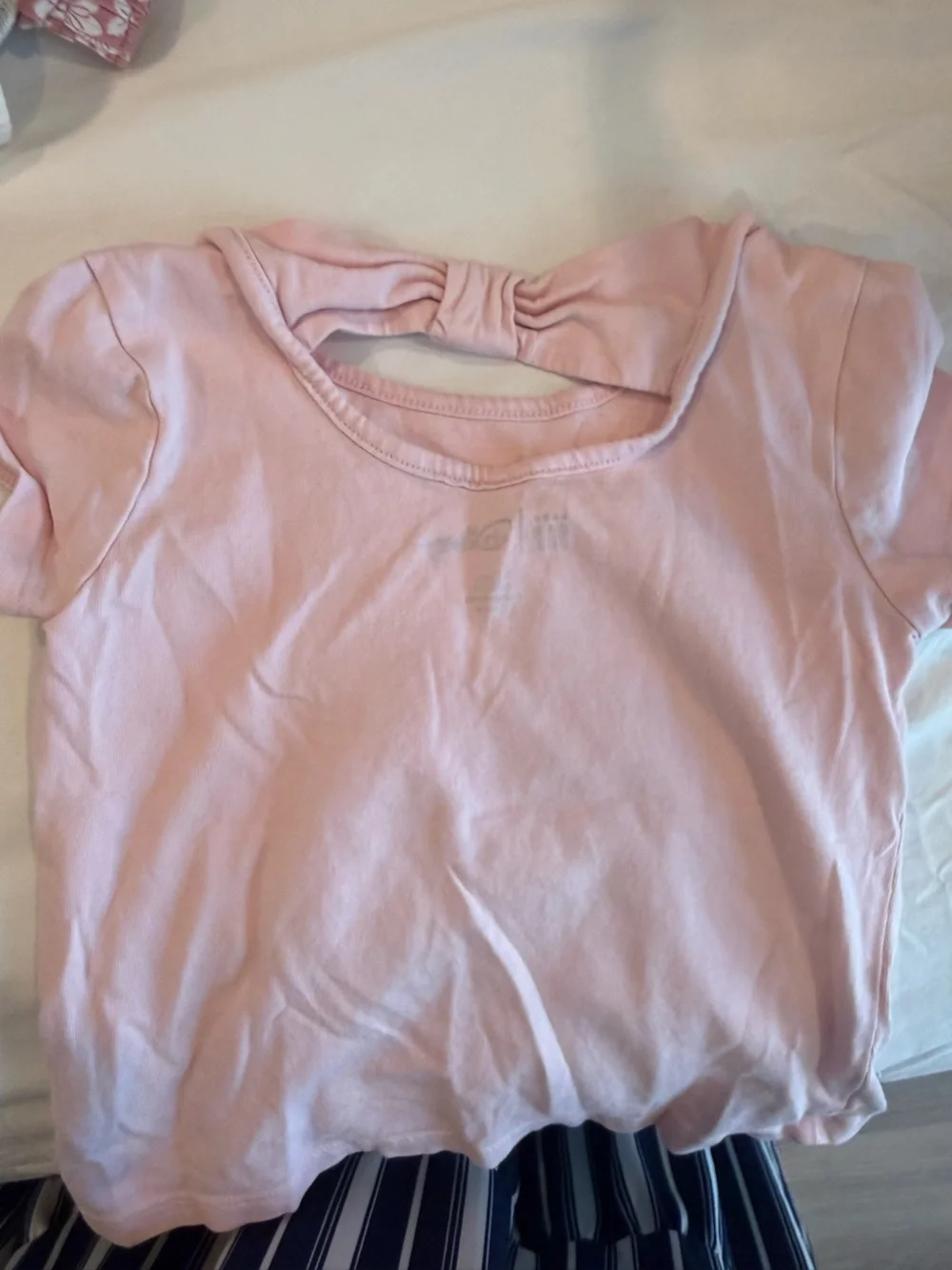 GAP Pink Minnie Mouse Heart Graphic Tee